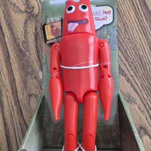 Red Talking Monster Figure Kids Toy - Brand Unknown